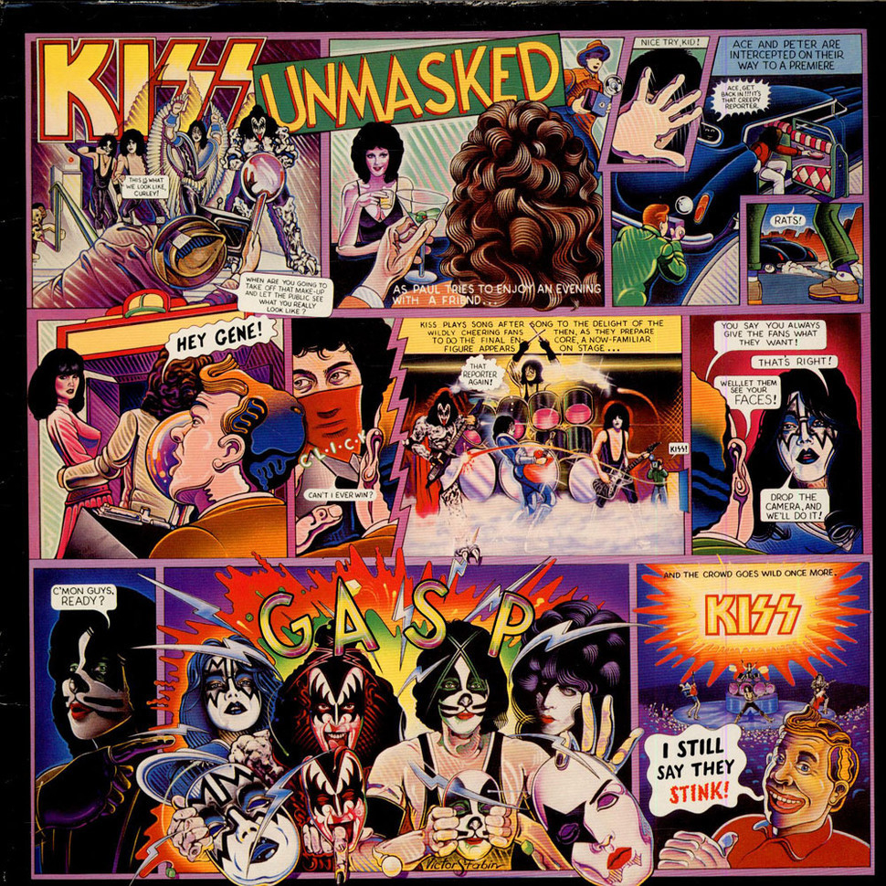 Kiss: a história por trás da capa de&nbsp;Unmasked